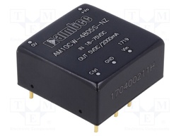 Converter: DC/DC; 10W; Uin: 18÷75V; 5VDC; Iout: 2A; 1"x1"; 15g