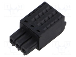Connector: pluggable terminal block; 9A; 300V; plug; female; PIN: 3