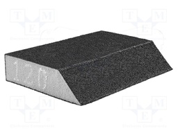 Sponge; angular contact; 125x25x90mm; Granularity: 120