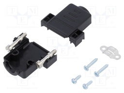 Enclosure: for D-Sub connectors; D-Sub 9pin,D-Sub HD 15pin