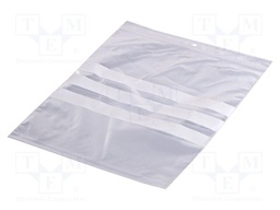 Self-seal bag; L: 250mm; Width: 200mm; Thick: 50um; polyetylene