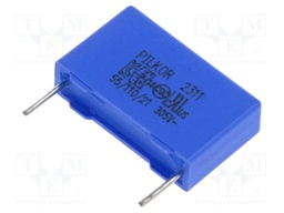 Capacitor: polypropylene; X2; 100nF; THT; ±20%; 15mm; -55÷105°C
