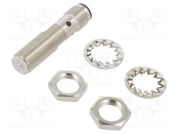 Sensor: inductive; 0÷6mm; 10÷36VDC; M12; Connection: connector M12