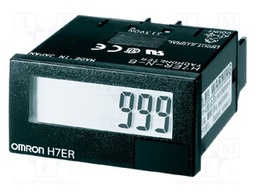 Counter: electronical; LCD; speed; 99999; IP66 (from the front)