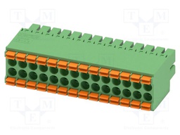 PCB connector, nominal cross section: 1.5 mm?, color: green,