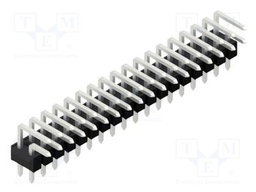 Connector: pin strips; pin header; male; PIN: 36; 2.54mm; THT; 2x18