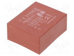 Transformer: encapsulated; 6VA; 115/230VAC; 12V; 12V; 250mA; 250mA