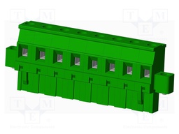 Connector: pluggable terminal block; plug; female; angled 90°