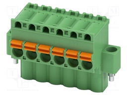 PCB connector, nominal cross section: 2.5 mm?, color: green,