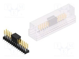 Connector: pin strips; pin header; male; PIN: 28; 2.54mm; SMT; 2x14