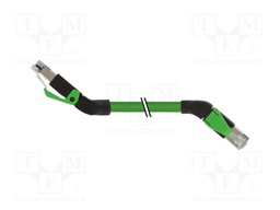 Patch cord; RJ45 up angled plug,RJ45 right angled plug; 5; Cu