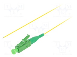 Optic fiber pigtail; LC/APC; 2m; Optical fiber: 9/125um; LSZH