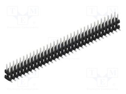 Connector: pin strips; pin header; male; PIN: 66; 2mm; SMT; 2x33