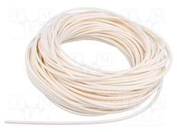 Spiral wrapping; ØBundle : 1.6÷8mm; PE-FR,polyetylene; white