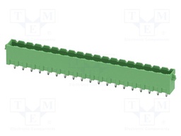 PCB headers, nominal cross section: 2.5 mm?, color: green, n