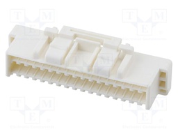 Plug; wire-board; female; CLIK-Mate; 1.5mm; PIN: 34; w/o contacts