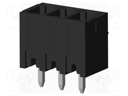 Connector: pluggable terminal block; socket; male; on PCBs