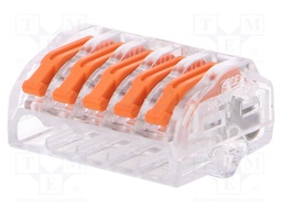 Installation quick splice; spring clamp; 0.2÷4mm2; 450V; 32A