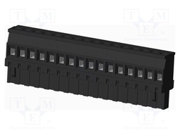 Connector: pluggable terminal block; plug; female; angled 90°