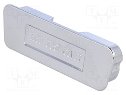 Metalized protection; PIN: 25; D-Sub 25pin,D-Sub HD 44pin; male