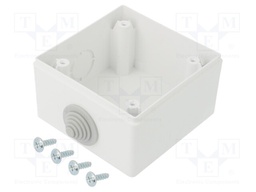 Enclosure: for connectors; Design