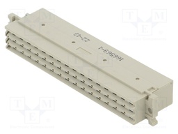 Plug; DIN 41612; w/o contacts,type F; female; PIN: 48; d+b+z