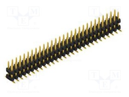 Connector: pin strips; pin header; male; PIN: 56; 2mm; SMT; 2x28
