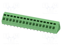 PCB terminal block, rated current: 16 A, rated voltage (III/