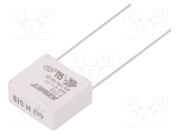 Capacitor: paper; Y1; 4.7nF; 500VAC; 15mm; ±20%; THT; Series: P295