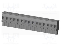 Connector: pluggable terminal block; plug; female; angled 90°