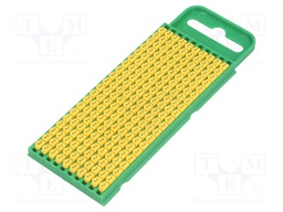 Markers for cables and wires; Label symbol: 2; 0.8÷2.2mm; yellow