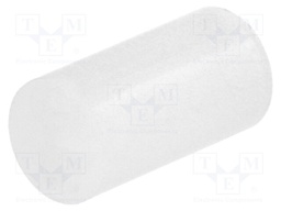 Spacer sleeve; LED; Øout: 5mm; ØLED: 5mm; L: 9.5mm; natural; UL94V-2