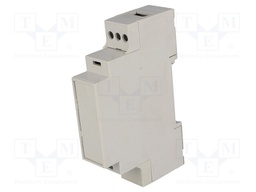 Enclosure: for DIN rail mounting; Y: 90mm; X: 17.5mm; Z: 53mm; PPO