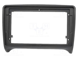 Radio frame; Audi; black; 9"