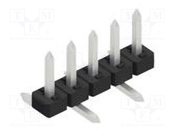Connector: pin strips; pin header; male; PIN: 5; 2mm; SMT; 1x5; 100V