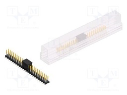 Connector: pin strips; pin header; male; PIN: 48; 2.54mm; SMT; 2x24