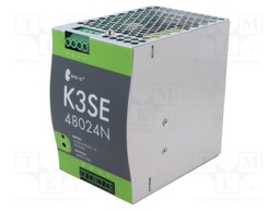 Power supply: switched-mode; for DIN rail; 480W; 24VDC; 20A; IP20