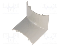 Inside corner; Colour: grey; Mat: ABS; UL94HB; Application: RD-40