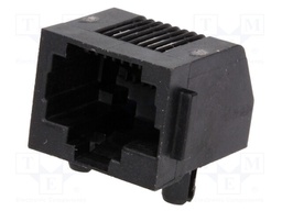 Socket; RJ45; PIN: 8; Layout: 8p8c; SMT; on PCBs