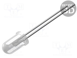 CRLED; 5mm; white cold; 12000mcd; 30°; Front: convex; Pitch: 2.54mm