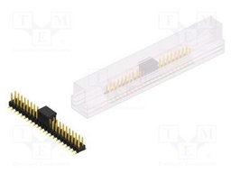 Connector: pin strips; pin header; male; PIN: 44; 2.54mm; SMT; 2x22