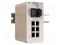 Switch Ethernet; 10÷60VDC; for DIN rail mounting; IP31; -10÷70°C