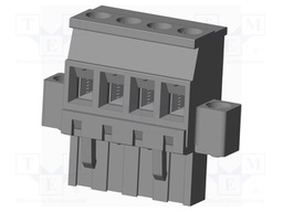 Connector: pluggable terminal block; plug; female; angled 90°