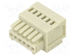 Pluggable terminal block; 2.5mm; ways: 3; plug; female; for cable