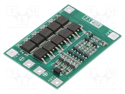 55x41mm; Rechargeable battery: Li-Ion; Temp: -40÷50°C; Ifsm: 50A