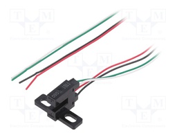 Sensor: photoelectric; through-beam (with slot); M3 screw; 20mA