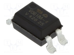 Optocoupler; SMD; Ch: 1; OUT: transistor; Uinsul: 5.3kV; Uce: 80V