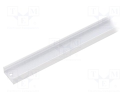Profiles for LED modules; surface; white; L: 2m; aluminium