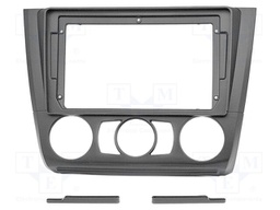 Radio frame; BMW; black; 9"