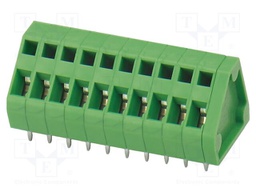 PCB terminal block, rated current: 12 A, rated voltage (III/